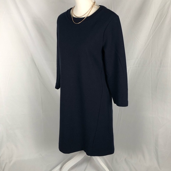 Boden Ottoman Ribbed A-Line Dress - Picture 3 of 7